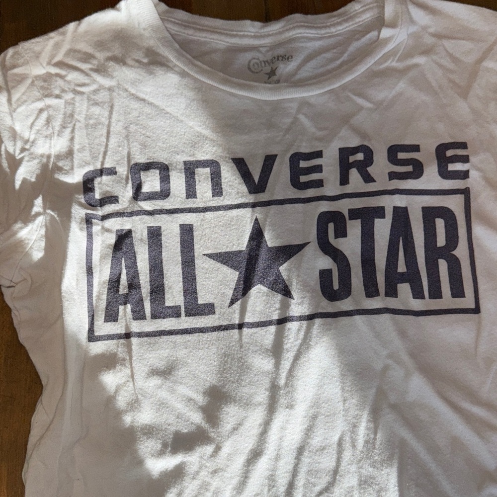 Converse All Star White Tee - Picture 3 of 3